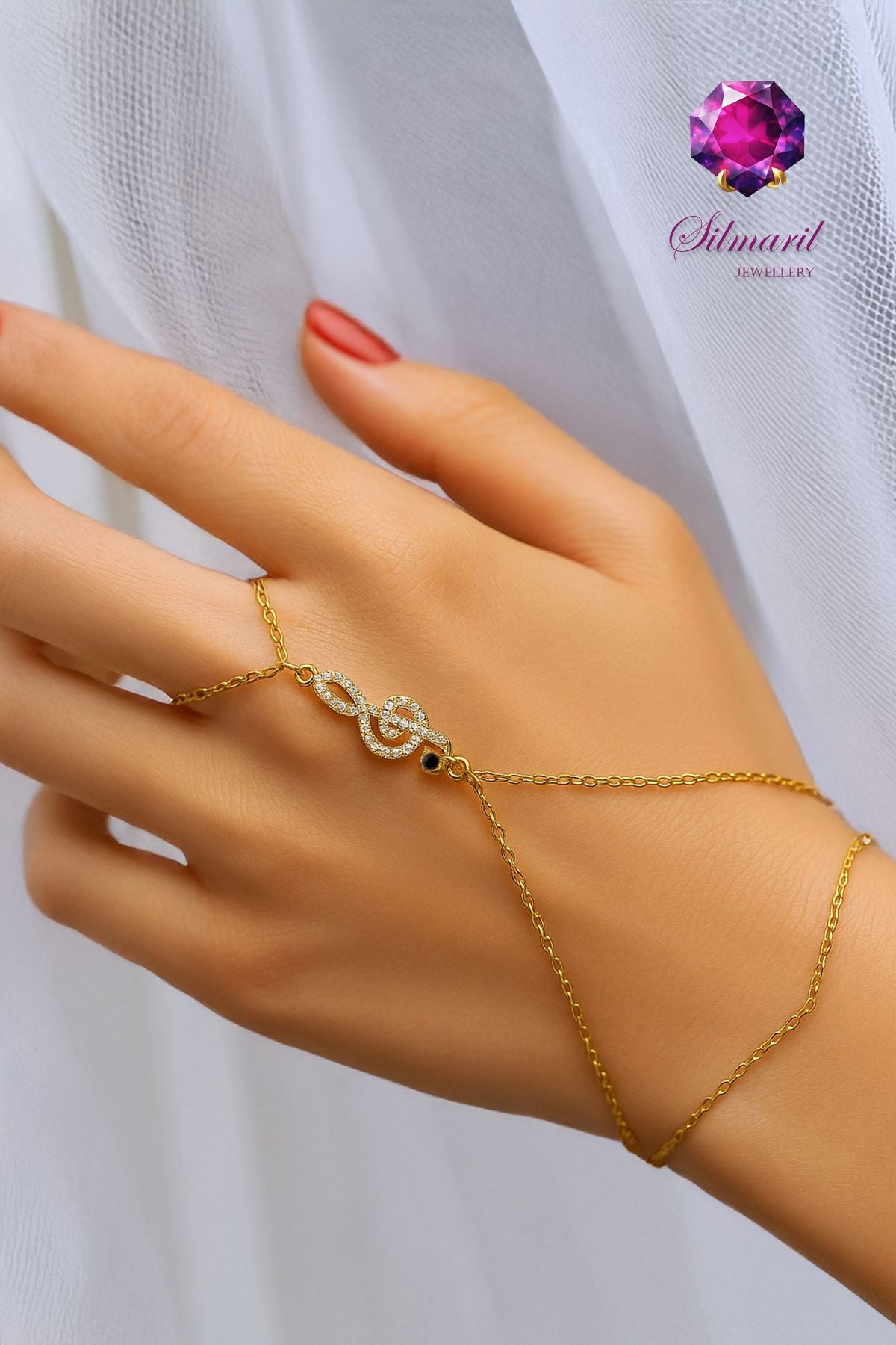 Altın Renk Sol Anahtarı Paslanmaz Çelik Şahmeran - Stainless Steel – Kararmaz, Suya Dayanıklı