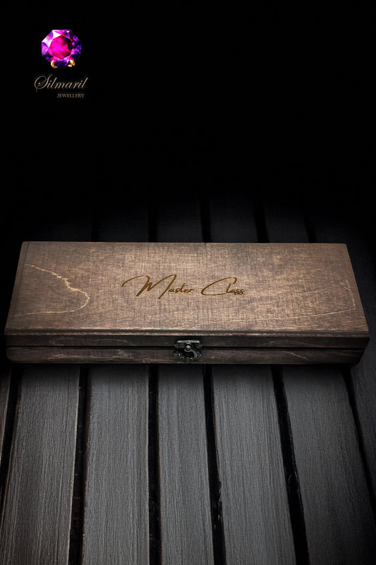 Gerçek Ateş Kehribar Piramit Çakım Tespih – Koleksiyonluk VIP - Usta İşi - Huş Kutulu, El Yapımı